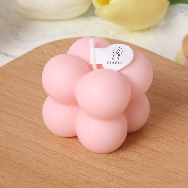 Bubble Candle Cute Mini Cube Soy Wax Candle