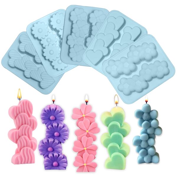 Silicone Candle Moulds 6 Different Types Of Mould For Candle Making