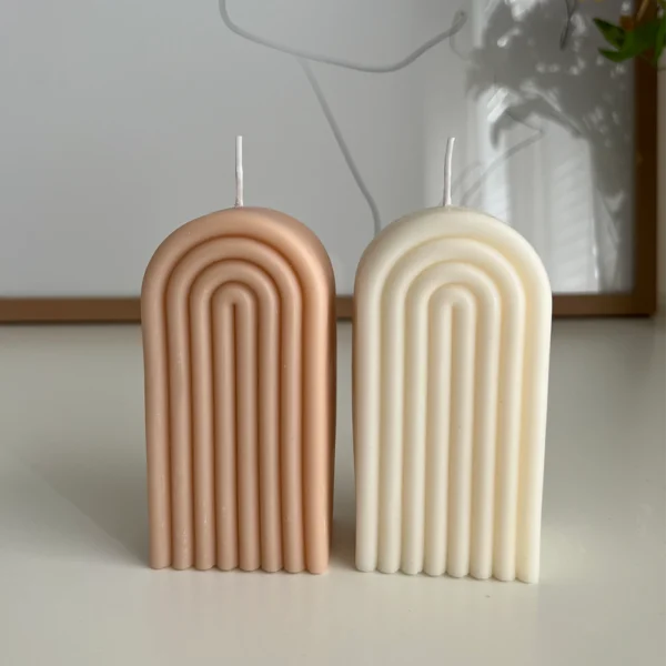 Rainbow Arch Candle (Pack of 2 Colors) - Image 2