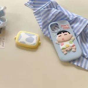 Shinchan “Don’t Open” Cute cover for iPhone